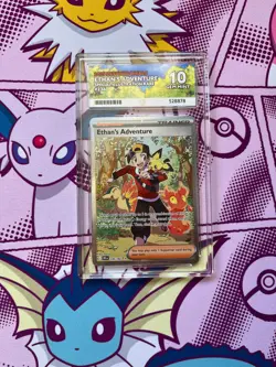 Pokemon TCG - Ethan's Adventure 236/182 - Destined Rivals - Graded - ACE 10 - Image 1