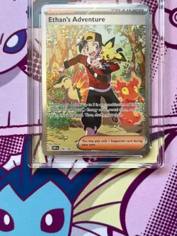 Pokemon TCG - Ethan's Adventure 236/182 - Destined Rivals - Graded - ACE 10 - Image 3