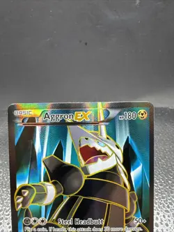 Pokemon TCG - Aggron EX 153/160 Full Art Holo XY Primal Clash - Image 3