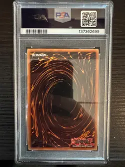 2003 Yu-Gi-Oh! The Masked Beast Labyrinth of Nightmare LON Unlimited Ultra PSA 9 - Image 2