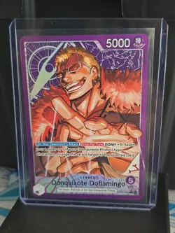 Op14-060 - Donquixote Doflamingo Leader Alt Art One Piece Card English - Image 1