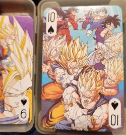 Dragon Ball Z Vintage 90’s Poker Playing Cards Rare Anime Collectible Deck - Image 3