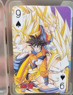 Dragon Ball Z Vintage 90’s Poker Playing Cards Rare Anime Collectible Deck - Image 5