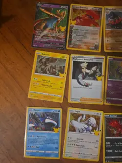 20x Pokemon TCG english celebrations 25th anniversary mixed card lot - Image 2