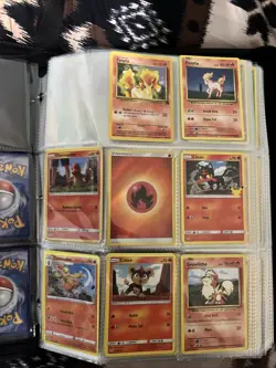 Pokemon Card Lot Too Many To Count Big Binder About Full - Image 2
