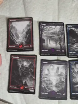 Mtg Midnight Hunt Full Art Land Set 10 Lands + 2 Bonus Cards Ur Choice. - Image 5