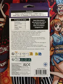 One Piece Card Game: ST-26 - Purple Black Monkey.D.Luffy Starter Deck Box - Image 2