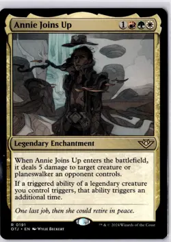 Annie Joins Up Outlaws of Thunder Junction Regular NM R 0191 - Image 1