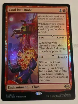 Cool but Rude (FOIL) - MTG: Teenage Mutant TMNT - 🔥 - Image 1