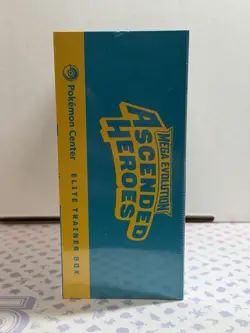 Pokemon Ascended Heroes Pokemon Center Exclusive Elite Trainer Box Sealed A - Image 5