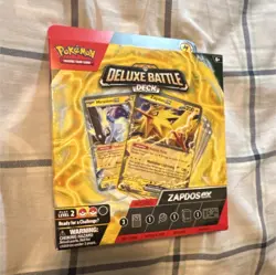 Pokemon Deluxe Battle Deck Zapdos ex Starter Deck 60 Cards English 2023 - Image 1