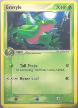 Grovyle - 28/106 EX Emerald - Pokemon TCG - 2005 - Image 1