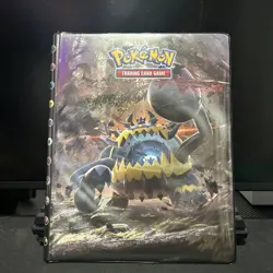 Ultra Pro Pokemon Crimson Invasion Guzzlord 9 Pocket 14 Pages Portfolio Binder - Image 1