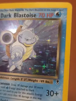 Dark Blastoise - 4/110 - Pokemon Legendary Collection Holo LP - Image 2
