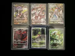 Nintendo Pokemon Holo V/VMax Card Lot - 6 Standard Size Mixed Cards - Image 1