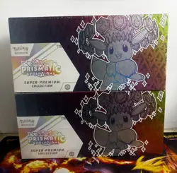 2 Pokemon Prismatic Evolutions SPC Super Premium Collection Brand New & Sealed - Image 1