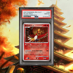 2007 POKEMON JPN DIAMOND & PEARL SHINING DARKNESS 1ST ED #300 HO-OH-HOLO PSA 10 - Image 1