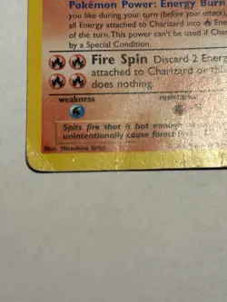 Pokemon Tcg Charizard 2002 Legendary Collection Damaged - Image 5