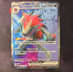 Pokemon TCG - N's Zoroark ex 175/159 Ultra Rare - Sv09: Journey Together - NM - Image 1