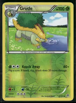 Pokemon - Grotle 2/135 Reverse Holo Plasma Storm LP - Image 1