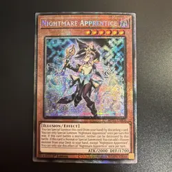 Yu-Gi-Oh Nightmare Apprentice MP25-EN004 Starlight Rare 1st Edition - Image 1