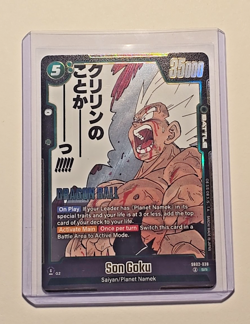 Dragon Ball Super Fusion World Manga Booster 02 Son Goku SR SB02-038 - Image 3
