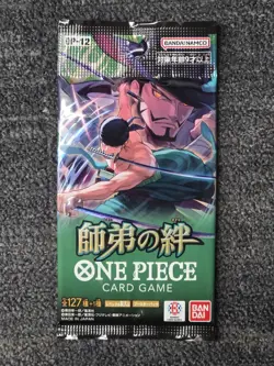 One Piece TCG OP-12 Japanese Booster Pack - Image 1