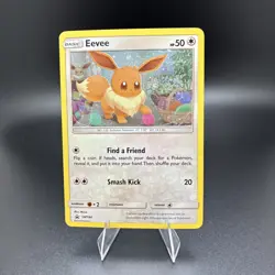 Eevee - SM184 - Pokemon Sun & Moon Promo Holo Rare Card TCG 2019 - NM - Image 1
