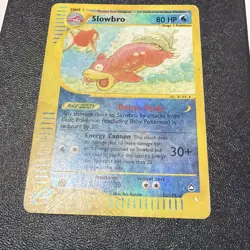 Pokemon TCG Aquapolis Slowbro 33/147 Reverse Holo 2002e-Series –Vintage Card DMG - Image 1
