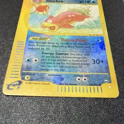 Pokemon TCG Aquapolis Slowbro 33/147 Reverse Holo 2002e-Series –Vintage Card DMG - Image 3
