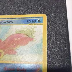 Pokemon TCG Aquapolis Slowbro 33/147 Reverse Holo 2002e-Series –Vintage Card DMG - Image 4