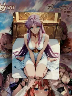 Non-Holo Beautiful Waifu Card Goddess Story CCG Anime Waifu Double Sided - Image 1