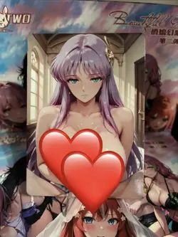 Non-Holo Beautiful Waifu Card Goddess Story CCG Anime Waifu Double Sided - Image 2
