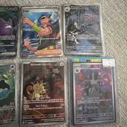8 Card Lot Full Art, 10 Ex - Ascended Hero’s & Destined Rivals + 500 Card lot - Image 3