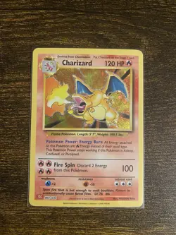 Pokemon TCG Charizard Classic Collection Holo Card Near Mint Condition - Image 1