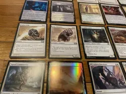 White MTG Cards Lot Foil, Rare, Land, And More Magic The Gathering Cards - Image 3