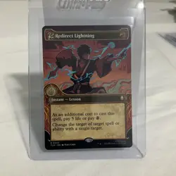 MTG - Redirect Lightning - FOIL Showcase Rare #343 Avatar: The Last Airbender NM - Image 1