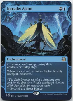 Intruder Alarm (21) Wilds of Eldraine: Enchanting Tales NM - MTG - Image 1