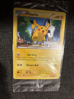 Build a Bear Pokemon Card Pikachu Promo Trading Card TCG SEALED NEW - Image 2