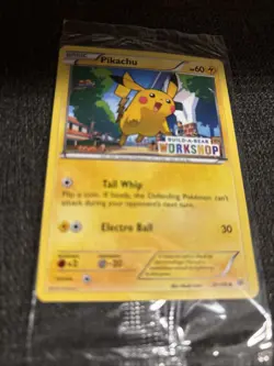 Build a Bear Pokemon Card Pikachu Promo Trading Card TCG SEALED NEW - Image 3