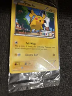 Build a Bear Pokemon Card Pikachu Promo Trading Card TCG SEALED NEW - Image 4