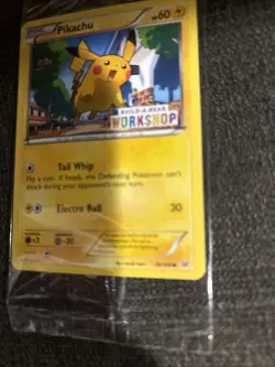 Build a Bear Pokemon Card Pikachu Promo Trading Card TCG SEALED NEW - Image 5