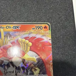 Pokemon TCG Ho-Oh GX SM57 Black Star Promo Holo Full Art Sun & Moon Promo 2017 - Image 2