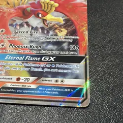 Pokemon TCG Ho-Oh GX SM57 Black Star Promo Holo Full Art Sun & Moon Promo 2017 - Image 5