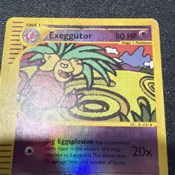 Pokemon TCG 2002 - Aquapolis 13/147 - EXEGGUTOR - reverse holo - Image 2