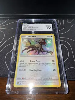 Pokemon TCG Type: Null 2019 Hidden Fates SV45/SV94 Holo Gem Mint - Image 1