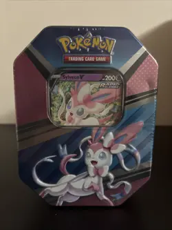 Pokemon TCG Sylveon V Heroes Tin Evolving Skies Full Wrap - Image 1