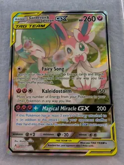 Pokemon TCG Gardevoir & Sylveon GX 205/214 Unbroken Bonds 2019 Full Art *MINT* - Image 1