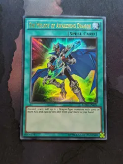 Yugioh The Melody of Awakening Dragon LDK2-ENK26 Ultra Rare Unlimited - LP/MP - Image 1