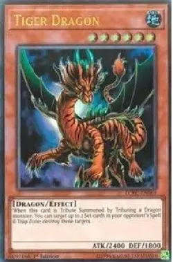 Tiger Dragon - LCKC-EN069 - Ultra Rare - 1st Edition (1st Edition) Yugioh - Image 1